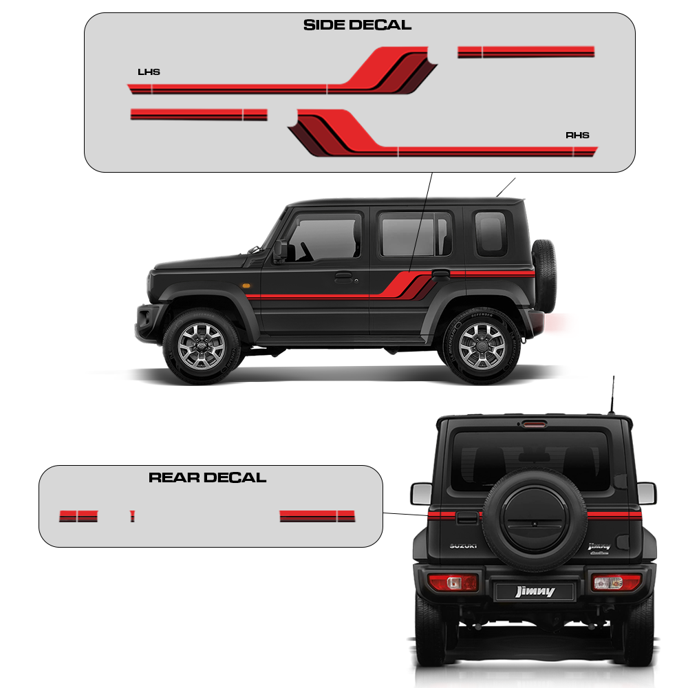 IDE GRAPHICS SERIES - Baroque Edition for Maruti Suzuki Jimny