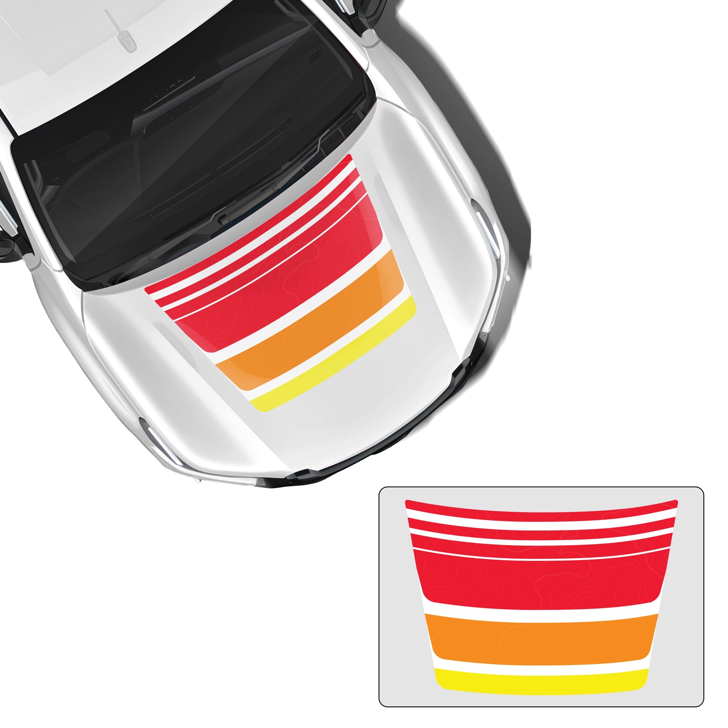 IDE GRAPHICS SERIES - Classic Cruiser Edition for TOYOTA Hilux (Super White)