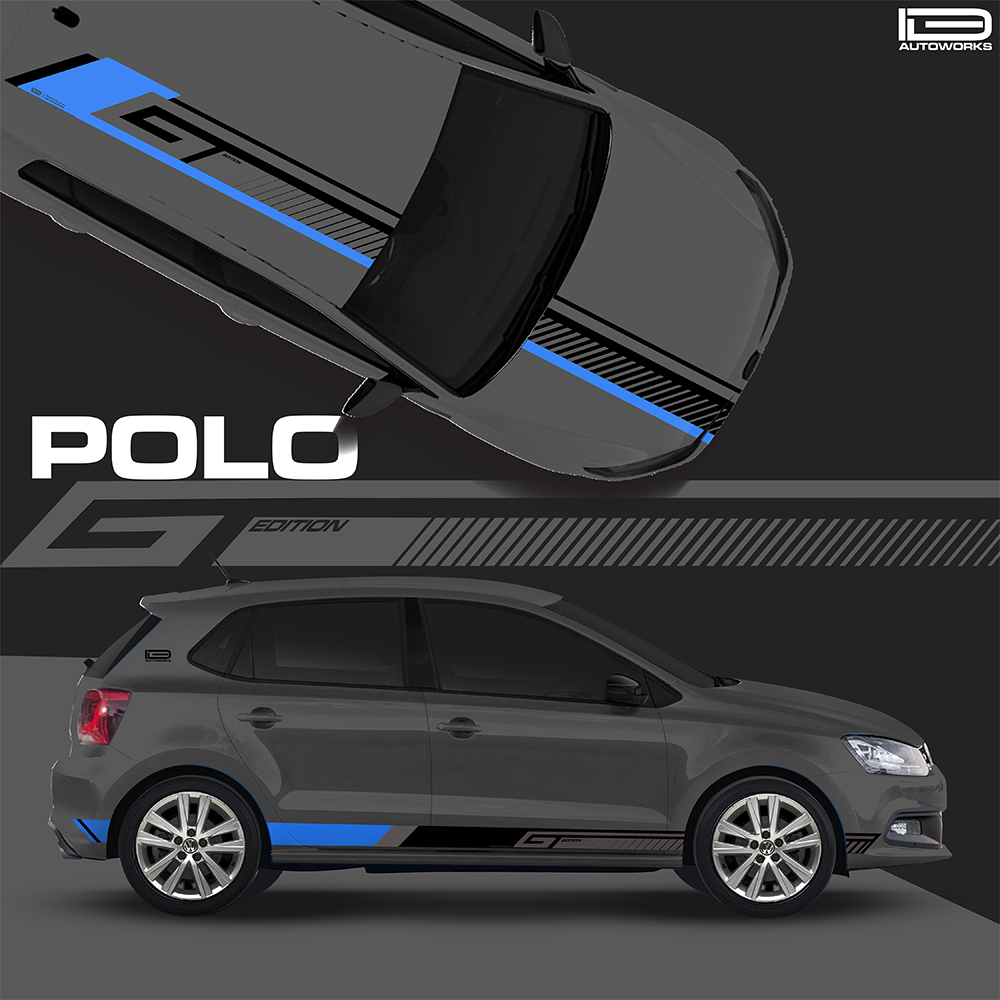 IDE GRAPHICS SERIES / GT EDITION / VW / POLO (Carbon Steel)
