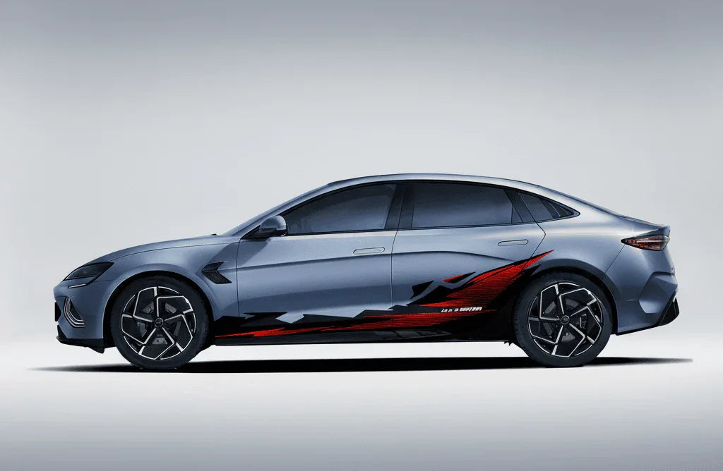 Flex in Motion Edition Graphics for BYD Seal blue