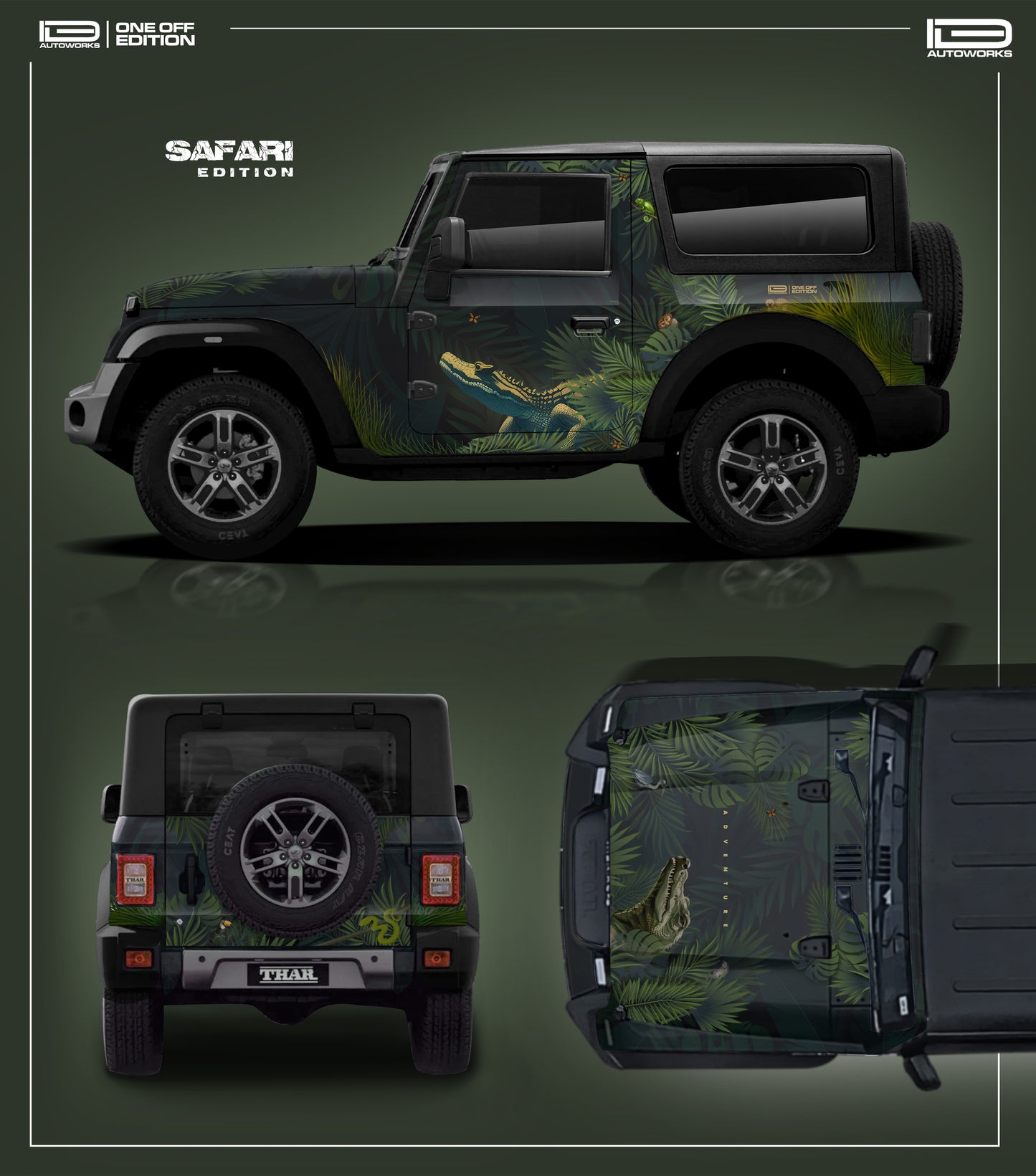 IDE ONE OFF EDITION - Jungle Safari Edition | Thar