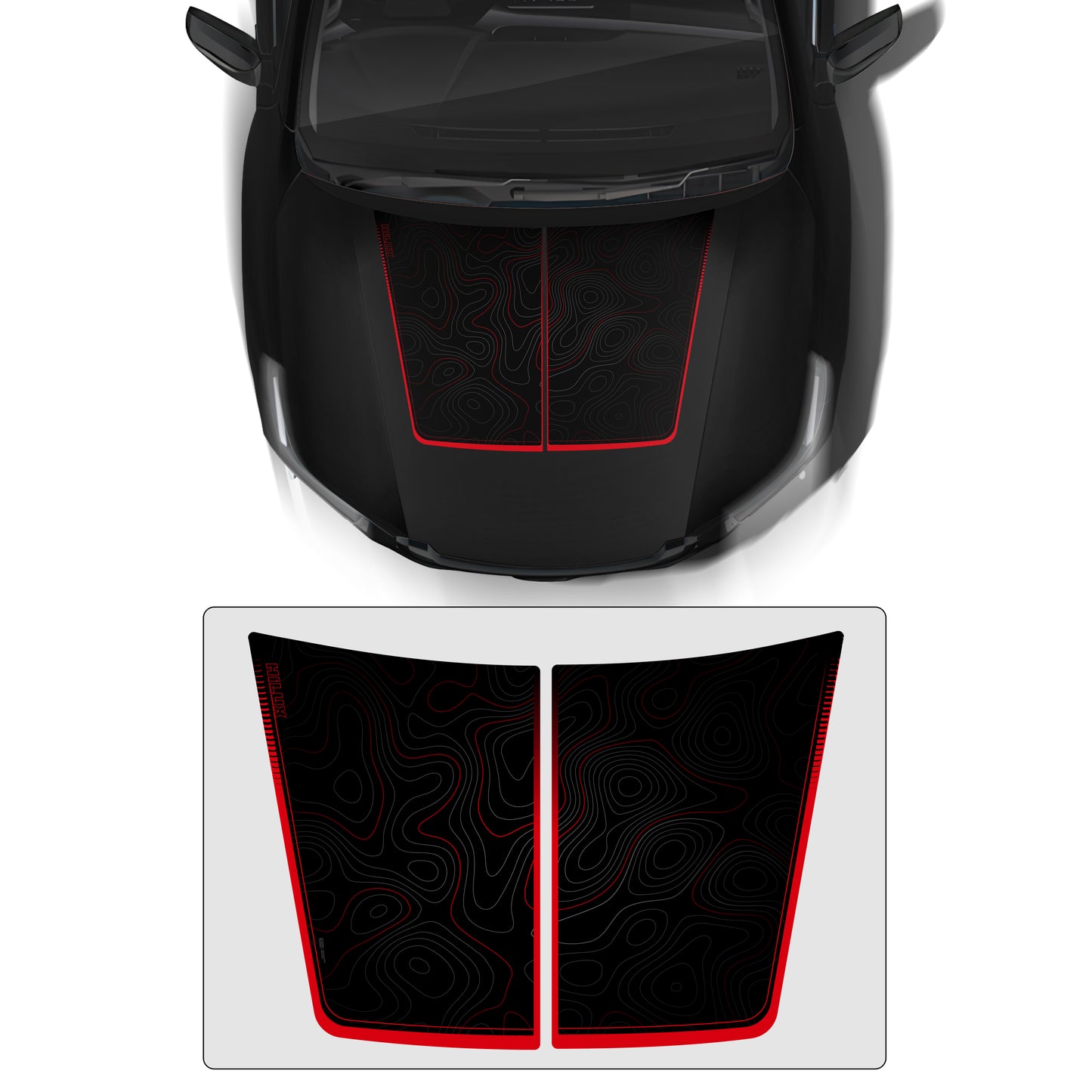 IDE GRAPHICS SERIES - Neo Trail Edition for TOYOTA Hilux (Attitude Black)