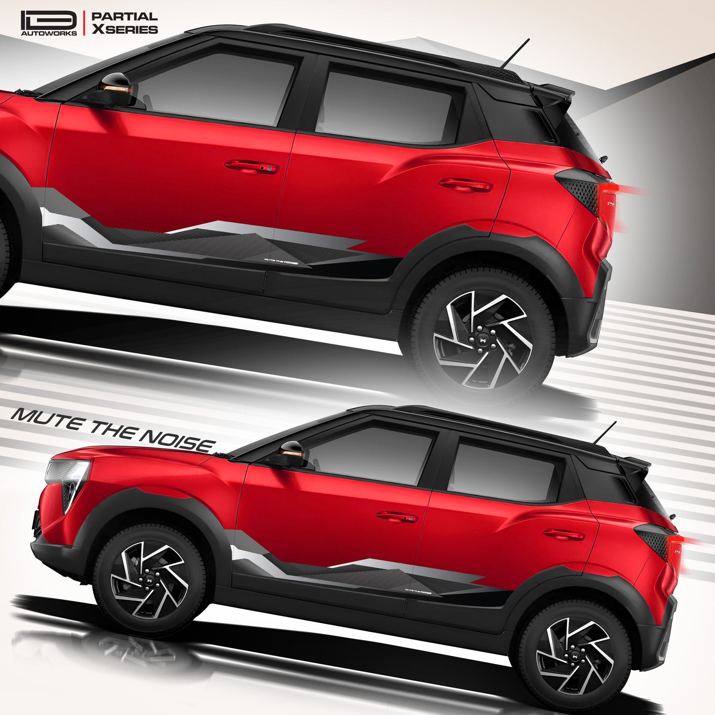 IDE Partial X Series – Mute The Noise Edition | Mahindra 3XO