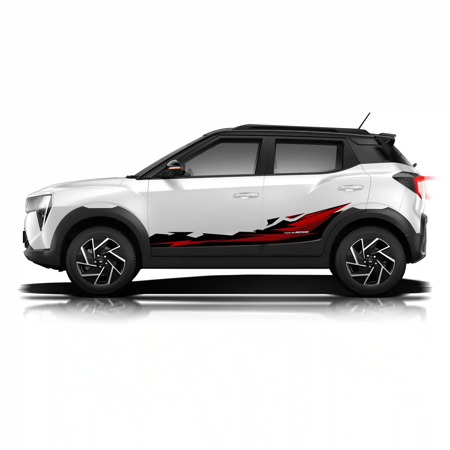 Flex in Motion Edition Graphics for Mahindra 3XO black