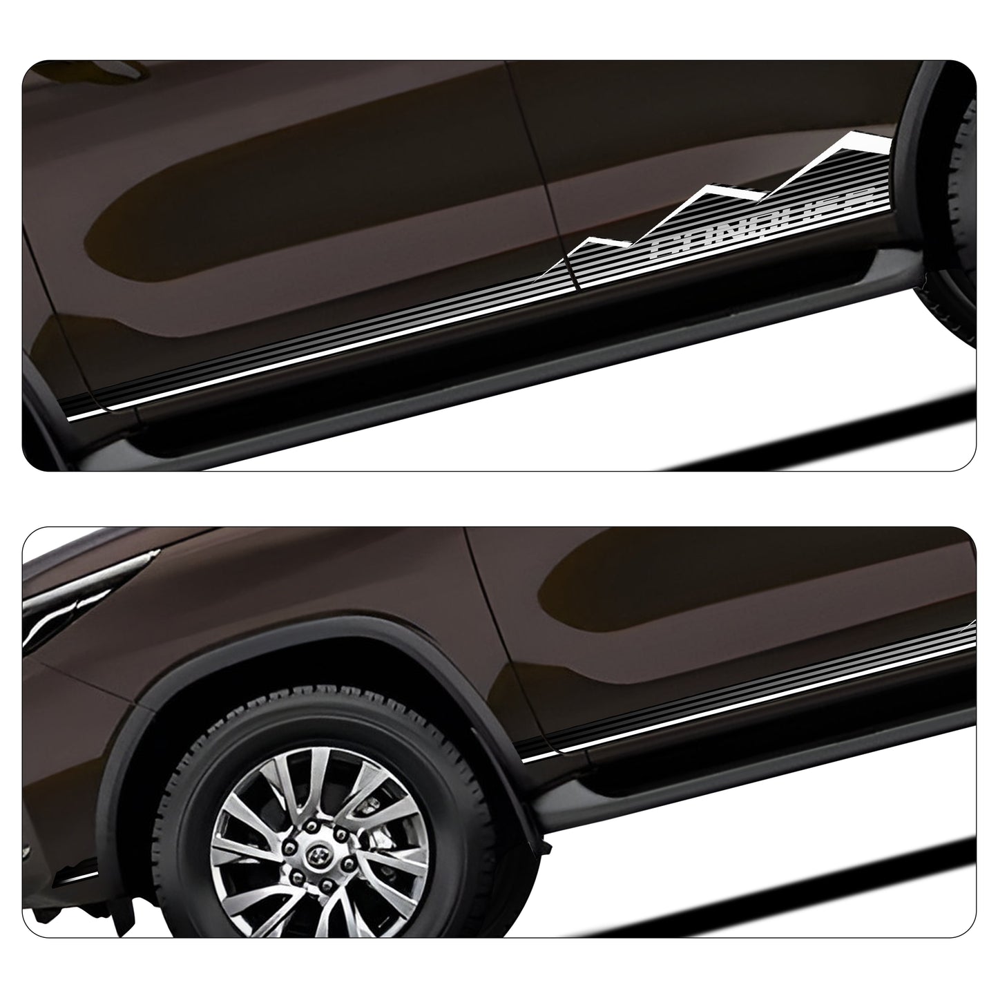 IDE Graphics Series – Conquer Edition | Fortuner (Phantom Brown)