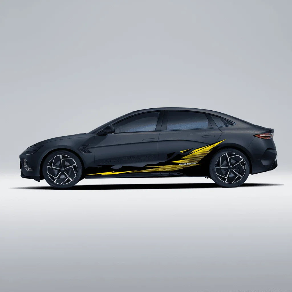 Flex in Motion Edition Graphics for BYD Seal black