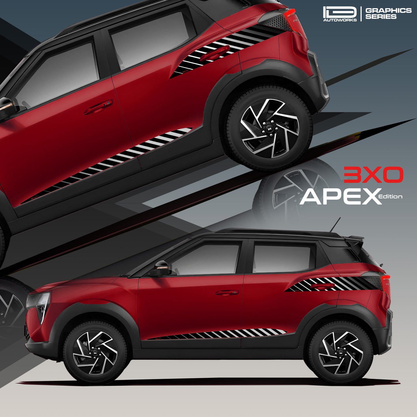 IDE Graphics series- APEX Edition | Mahindra 3XO