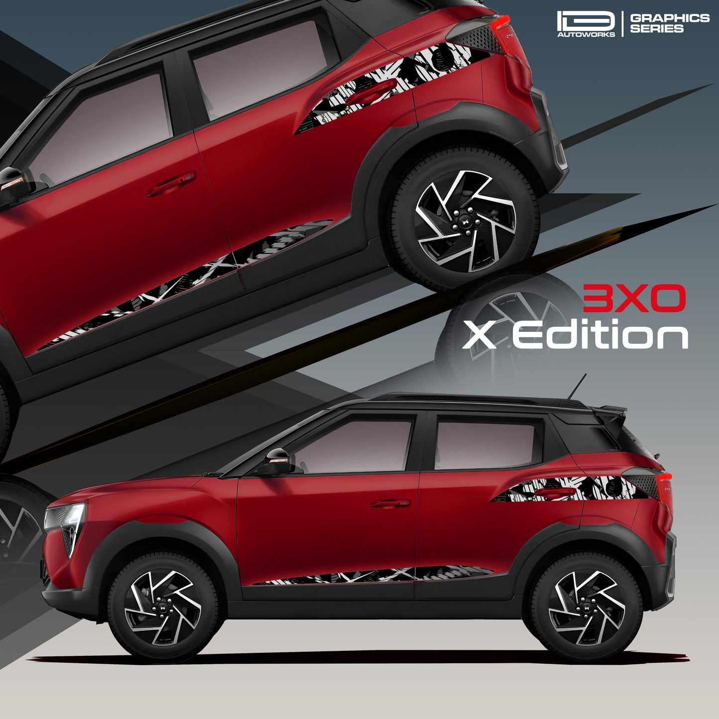 IDE Graphics series- X Edition | Mahindra 3XO