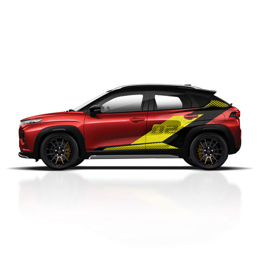 IDE PARTIAL X SERIES - Pace Edition for MARUTI SUZUKI Fronx (Opulent Red)