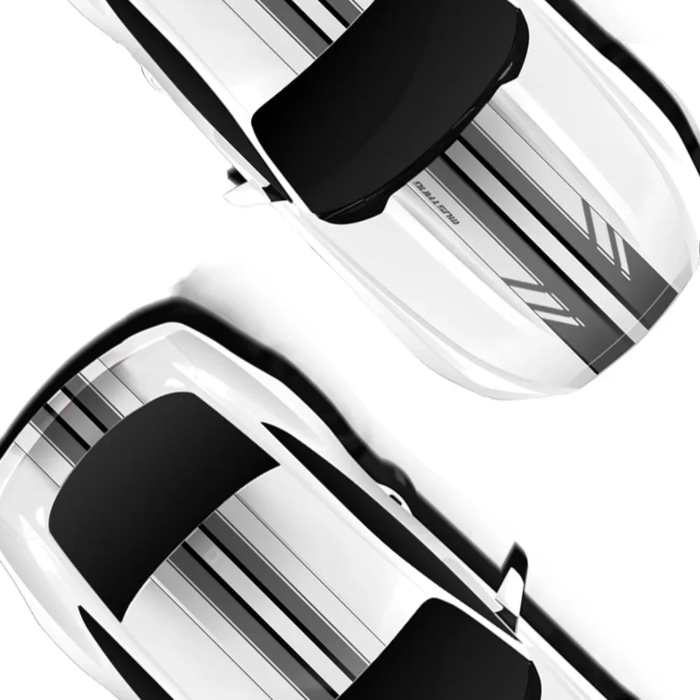 GT Edition IDE Graphics for Ford Mustang white