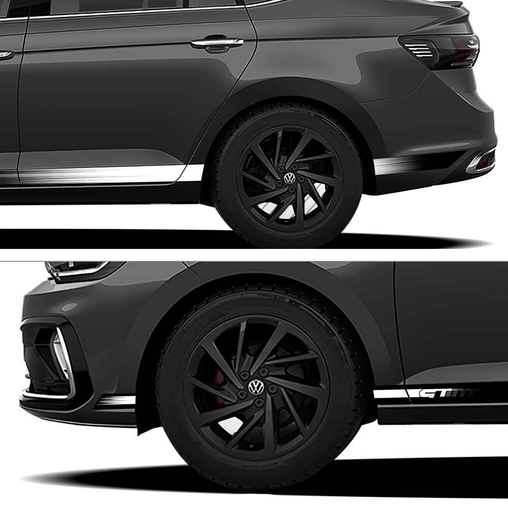 IDE Graphics Series - GT Edition v2.0 for Volkswagen Virtus (Deep Black Pearl)