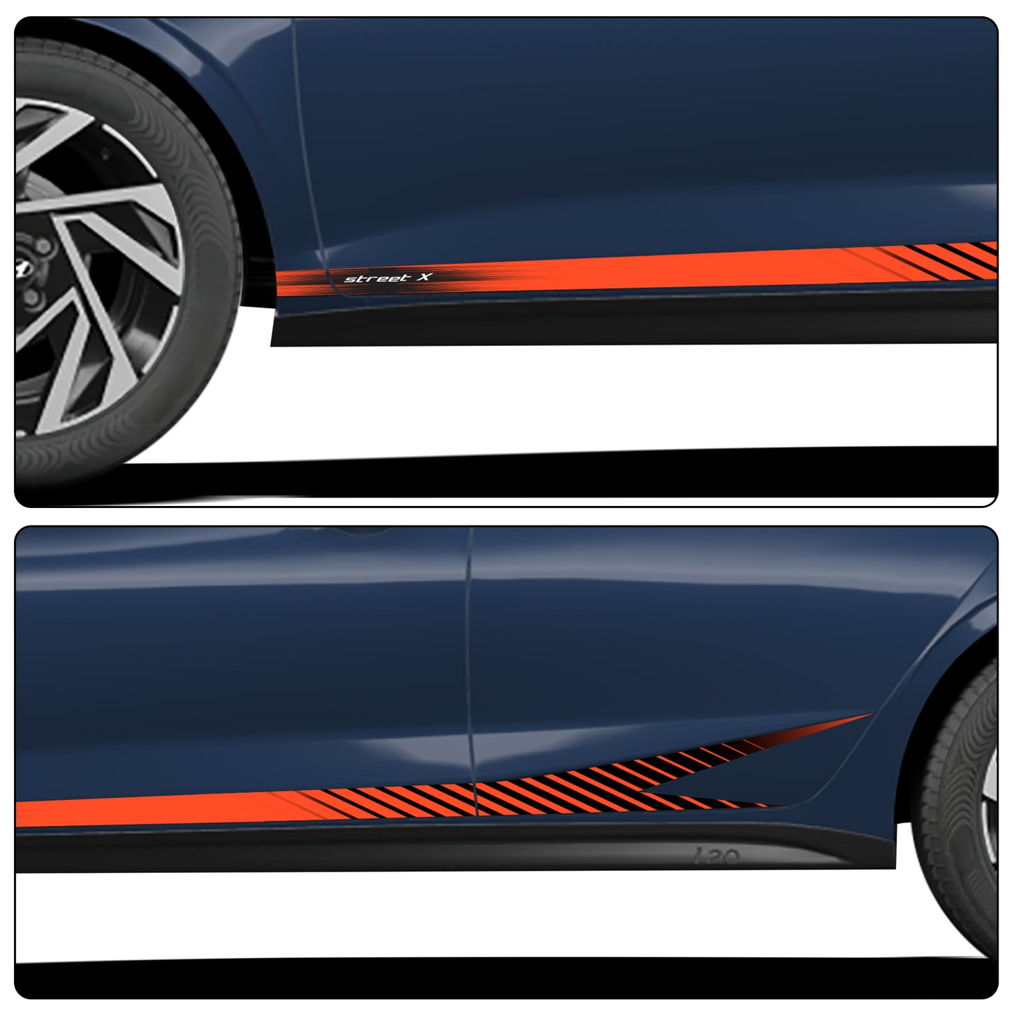 IDE GRAPHICS SERIES - Street X Series for Hyundai i20 (Starry Night)