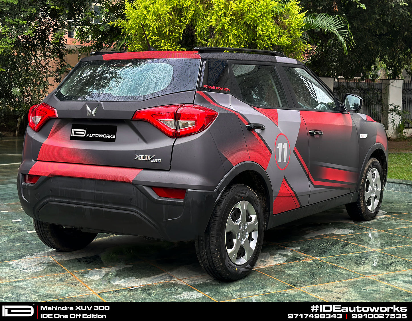 IDE One Off Edition - Xceed Edition for Mahindra XUV300 (Black)