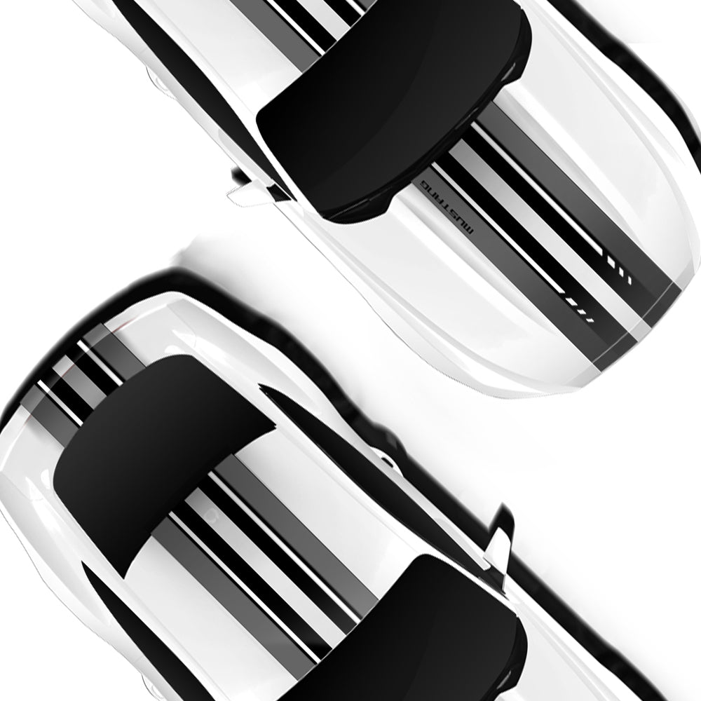 ThunderHorse Edition IDE Graphics for Ford Mustang white