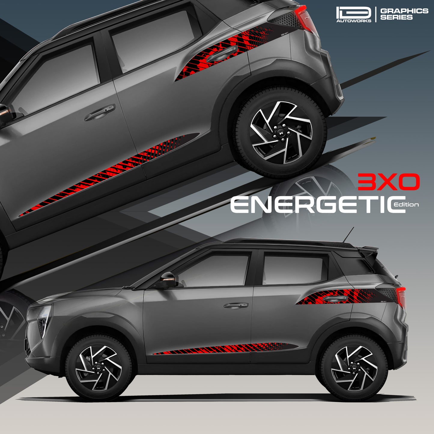 IDE Graphics series- Energetic Edition | Mahindra 3XO