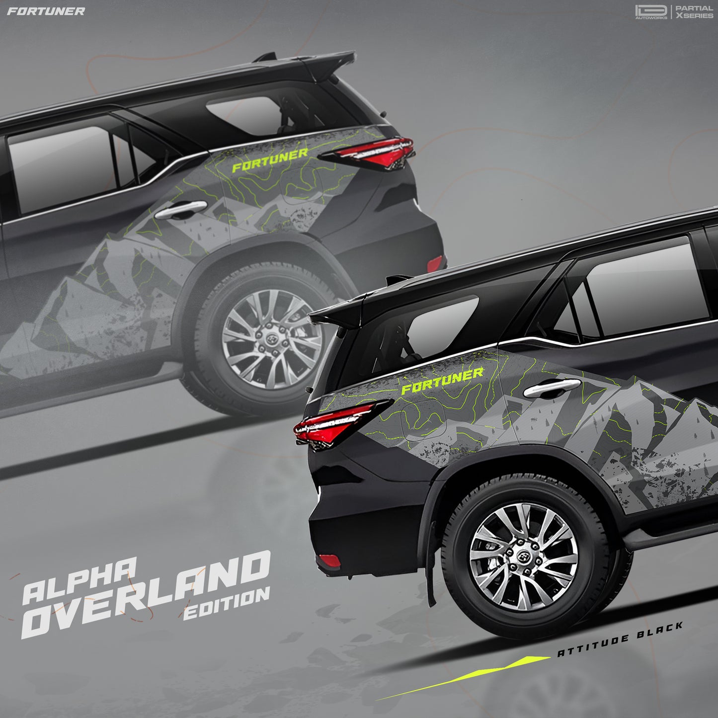 IDE Partial X Series – Alpha Overland Edition | Fortuner