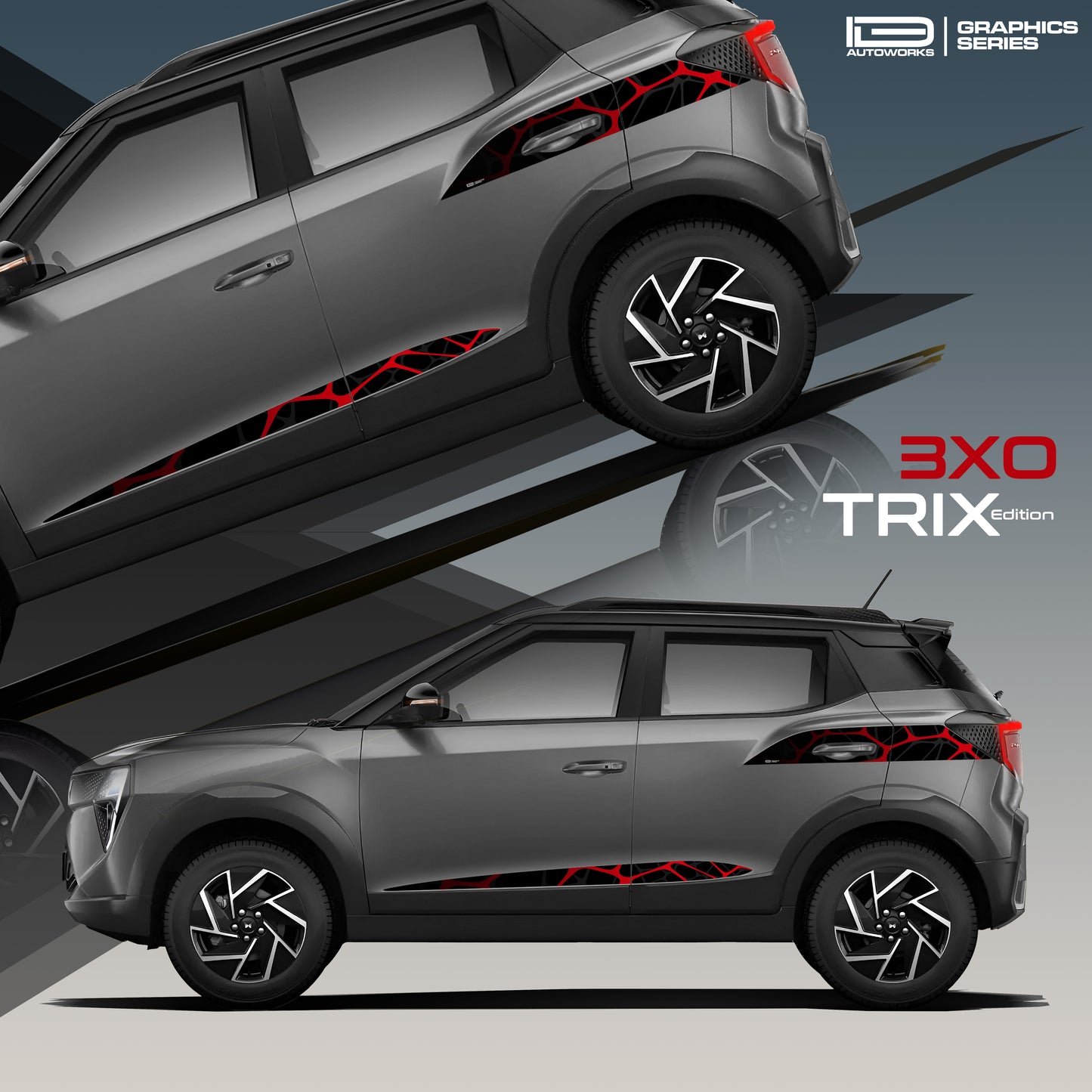 IDE Graphics series- TRIX Edition | Mahindra 3XO