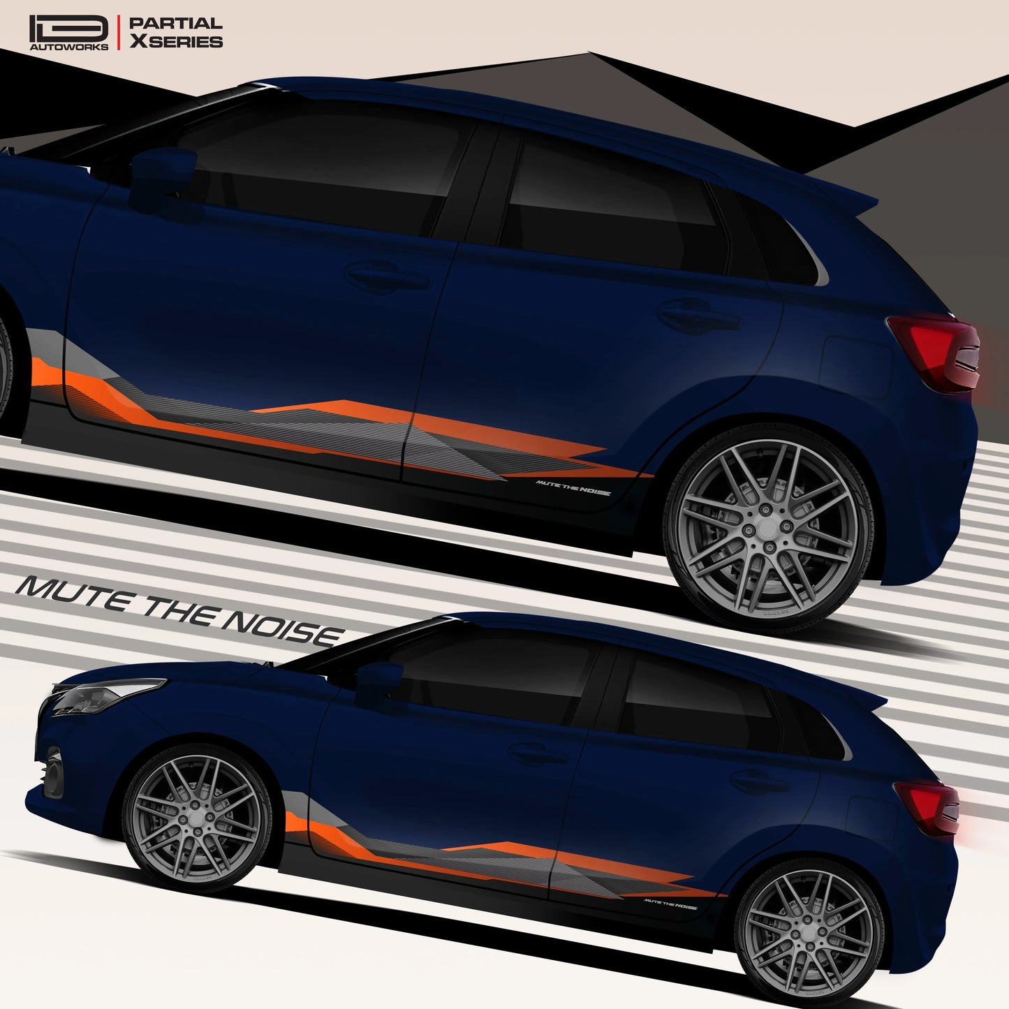IDE Partial X Series – Mute The Noise Edition | Maruti Suzuki Baleno