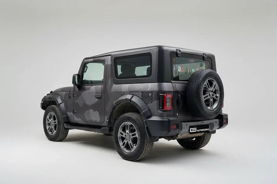 Camo Edition Graphics for Mahindra Thar black