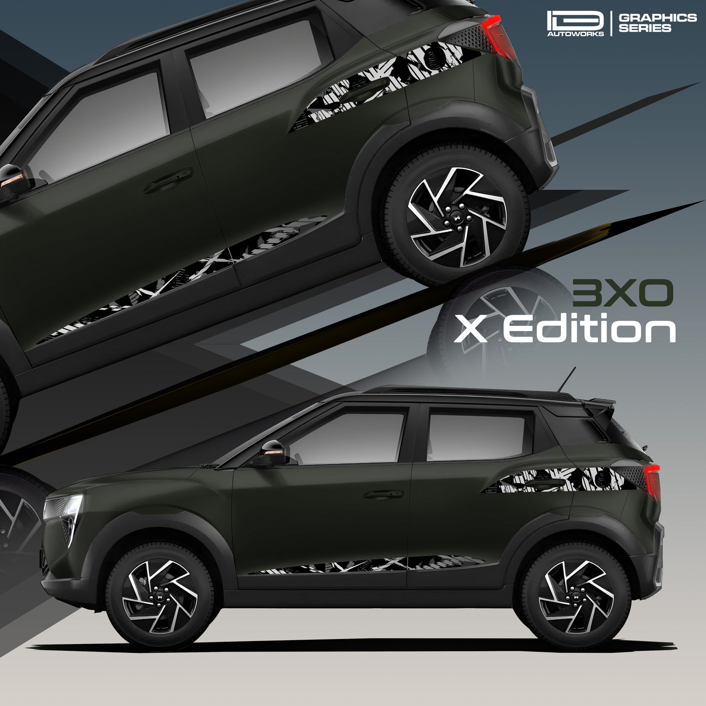 IDE Graphics series- X Edition | Mahindra 3XO