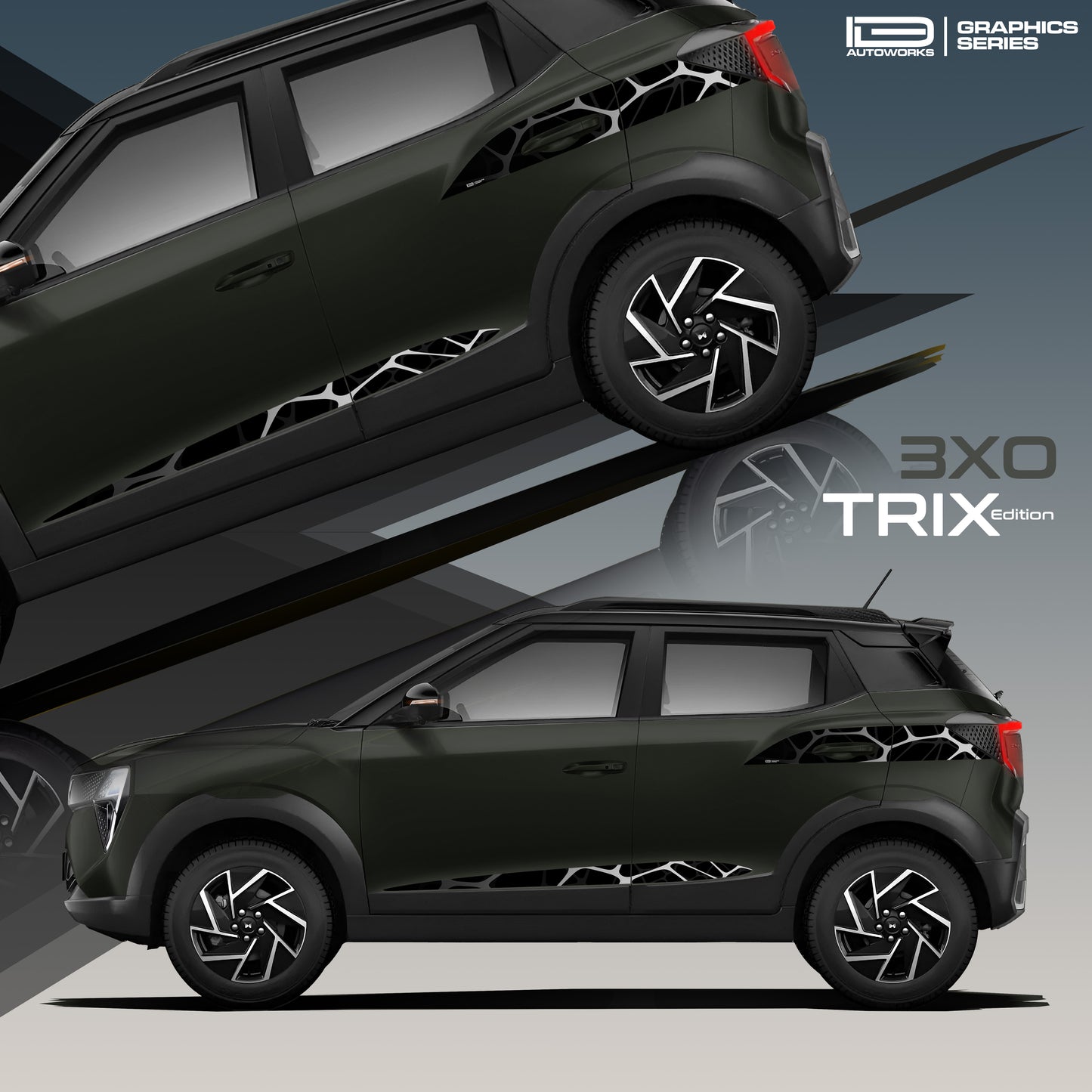 IDE Graphics series- TRIX Edition | Mahindra 3XO