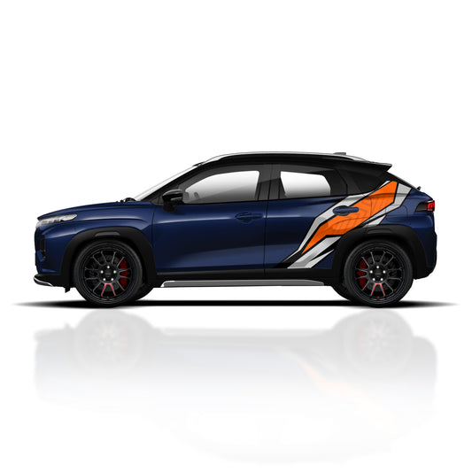 IDE PARTIAL X SERIES - Acute Edition for MARUTI SUZUKI Fronx ( Nexa Blue )