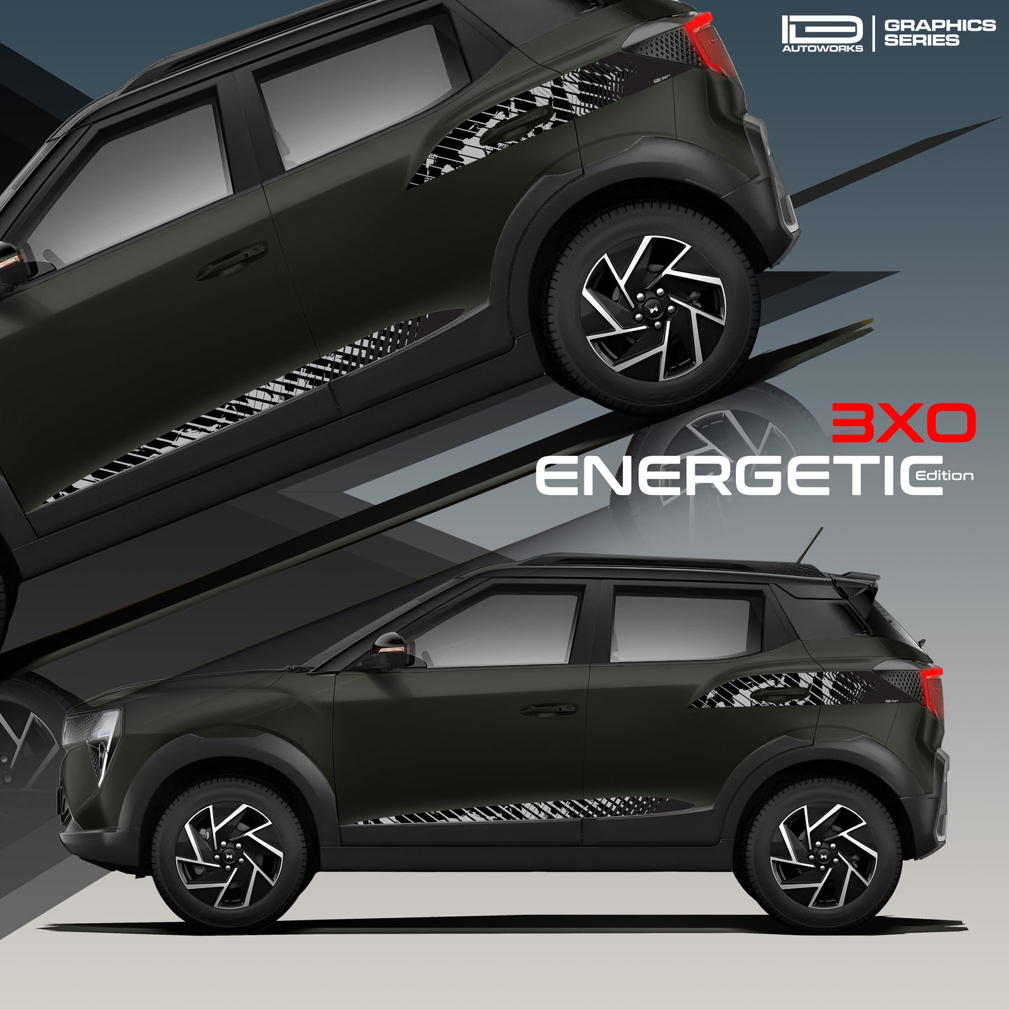 IDE Graphics series- Energetic Edition | Mahindra 3XO