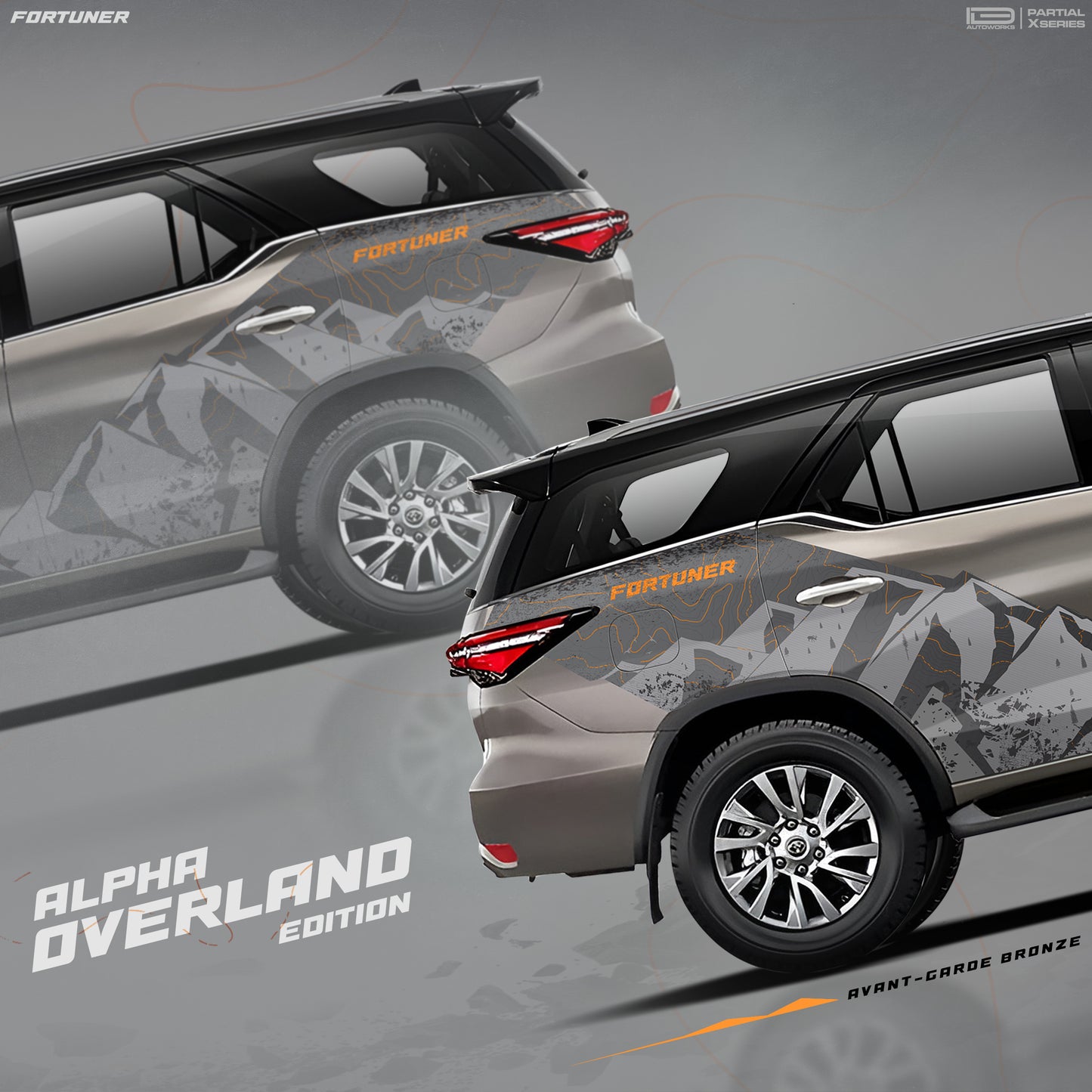 IDE Partial X Series – Alpha Overland Edition | Fortuner