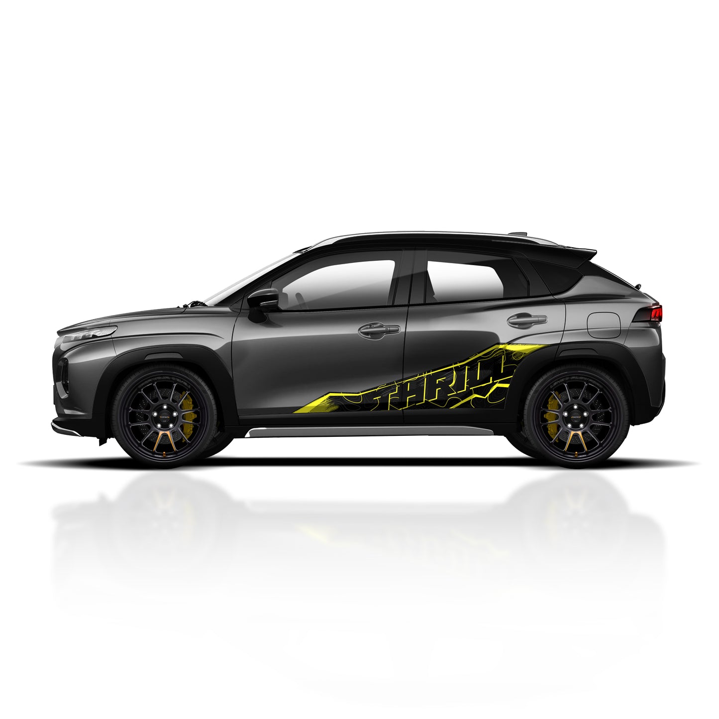 IDE PARTIAL X SERIES - Thrill Edition for MARUTI SUZUKI Fronx (Grandeur Grey)