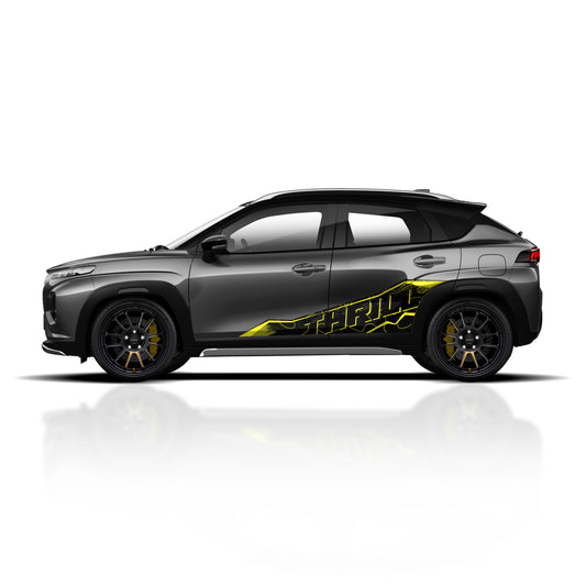 IDE PARTIAL X SERIES - Thrill Edition for MARUTI SUZUKI Fronx (Grandeur Grey)