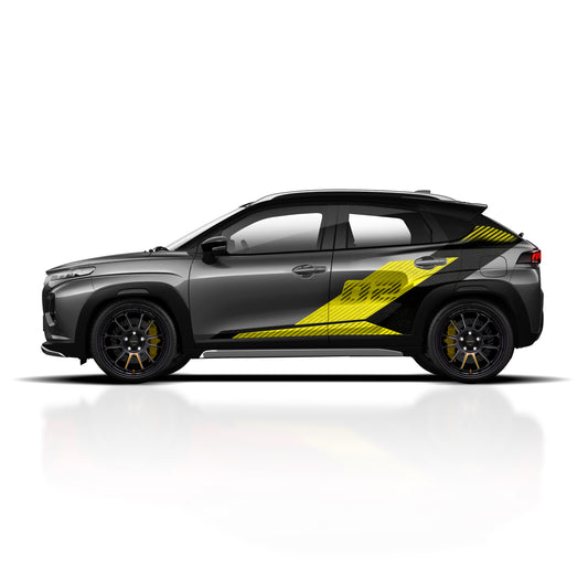 IDE PARTIAL X SERIES - Pace Edition for MARUTI SUZUKI Fronx (Grandeur Grey)