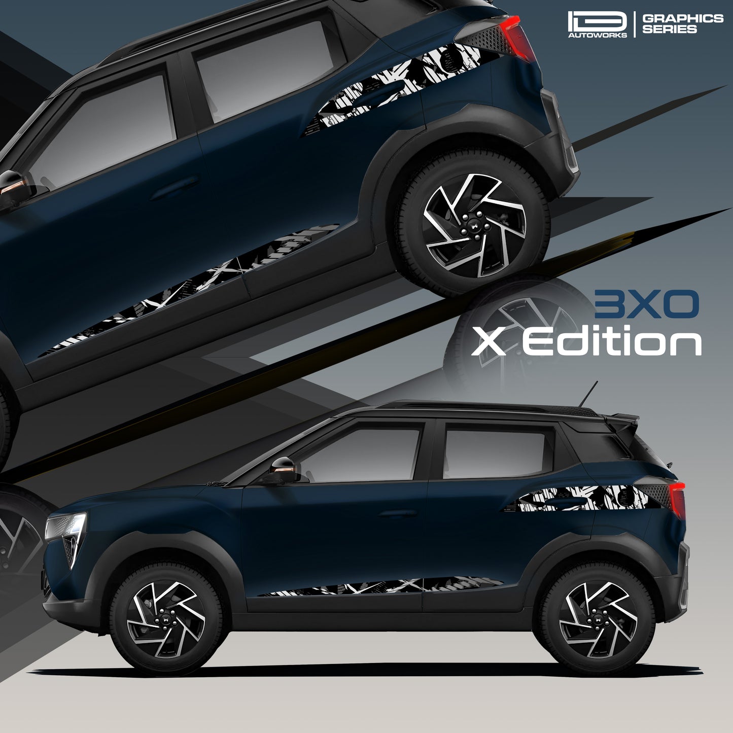 IDE Graphics series- X Edition | Mahindra 3XO