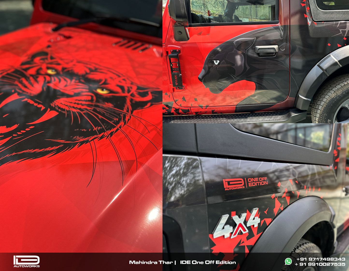 IDE ONE OFF EDITION - Red Panther Edition | Thar