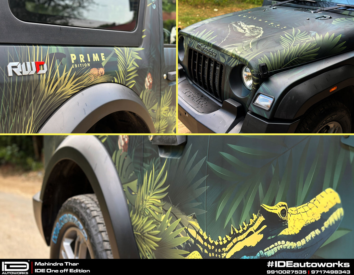 IDE ONE OFF EDITION - Jungle Safari Edition | Thar