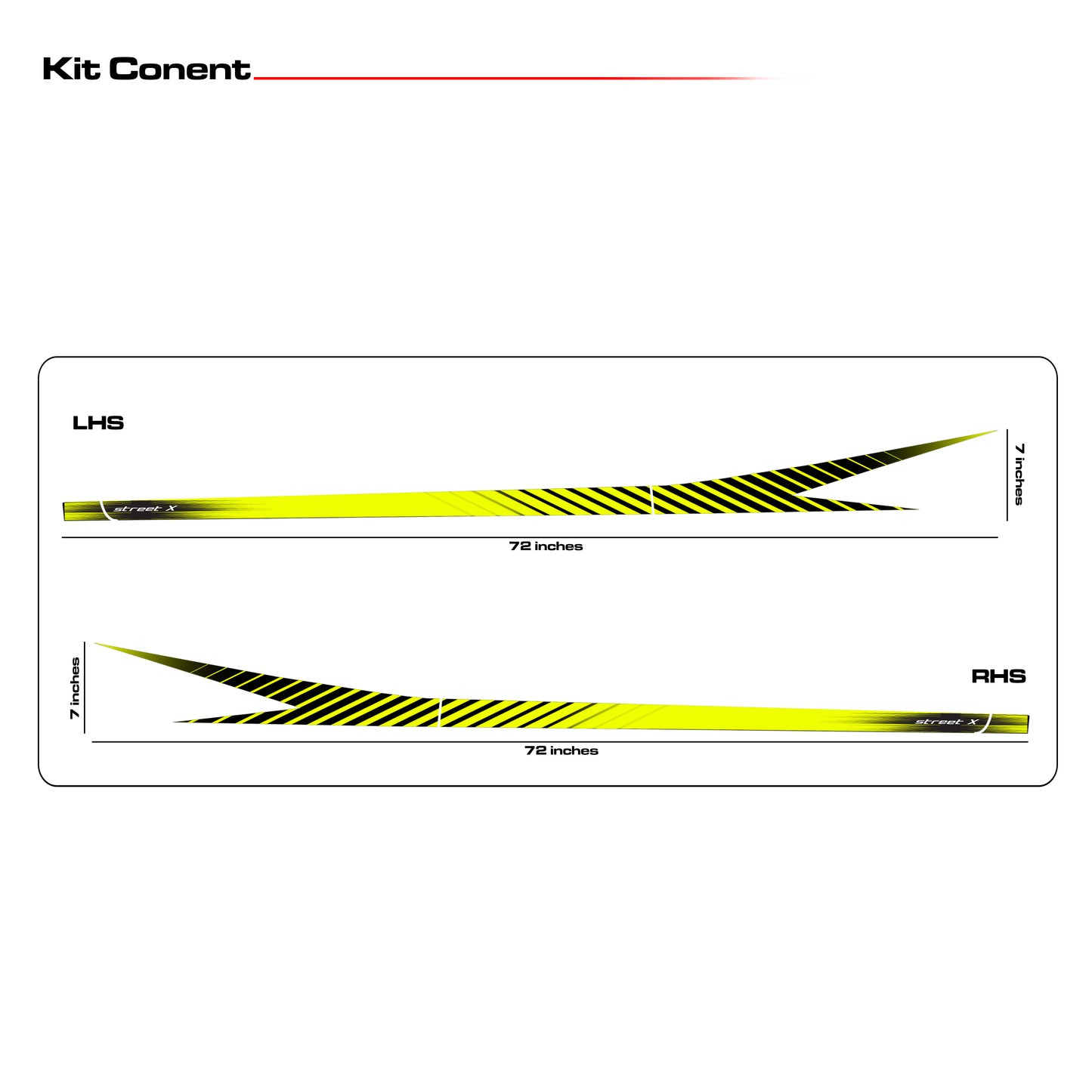 IDE GRAPHICS SERIES - Street X Series for Hyundai i20 (Titan Grey)