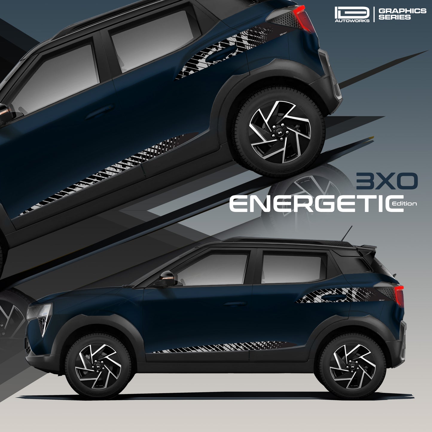 IDE Graphics series- Energetic Edition | Mahindra 3XO