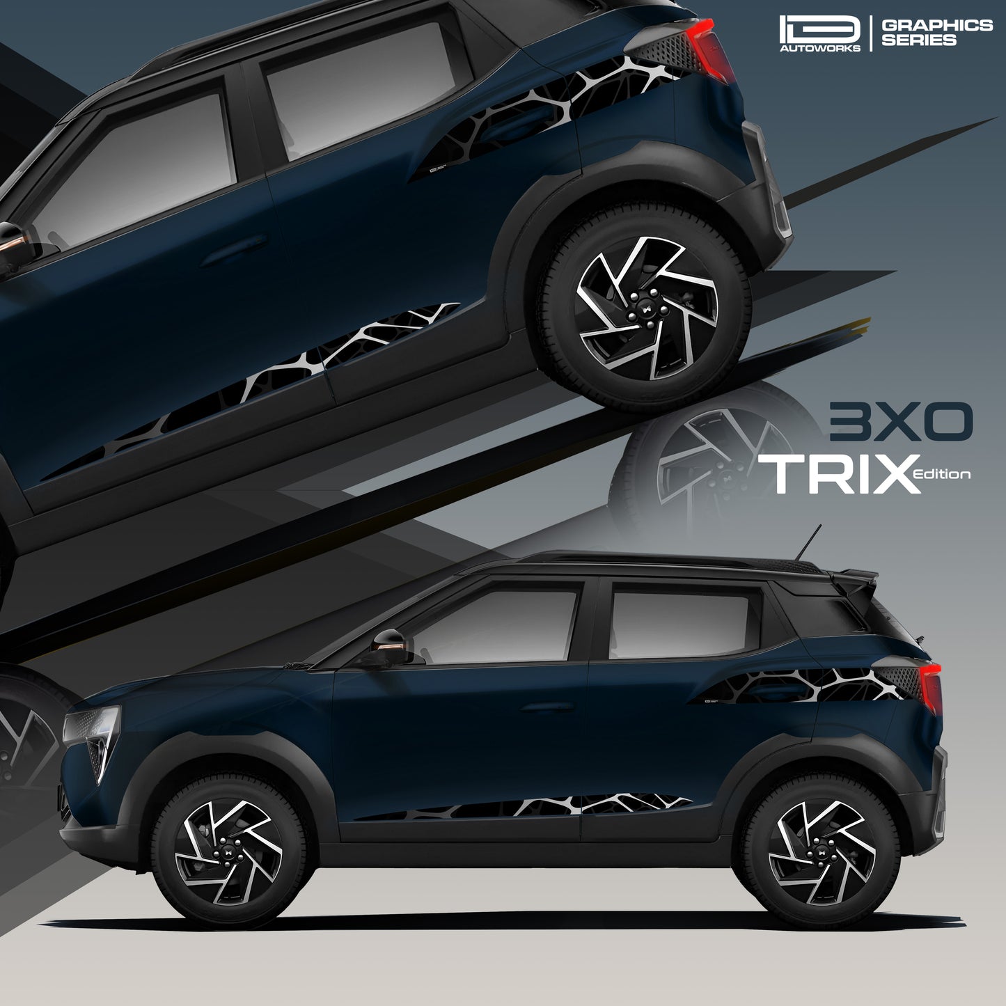 IDE Graphics series- TRIX Edition | Mahindra 3XO