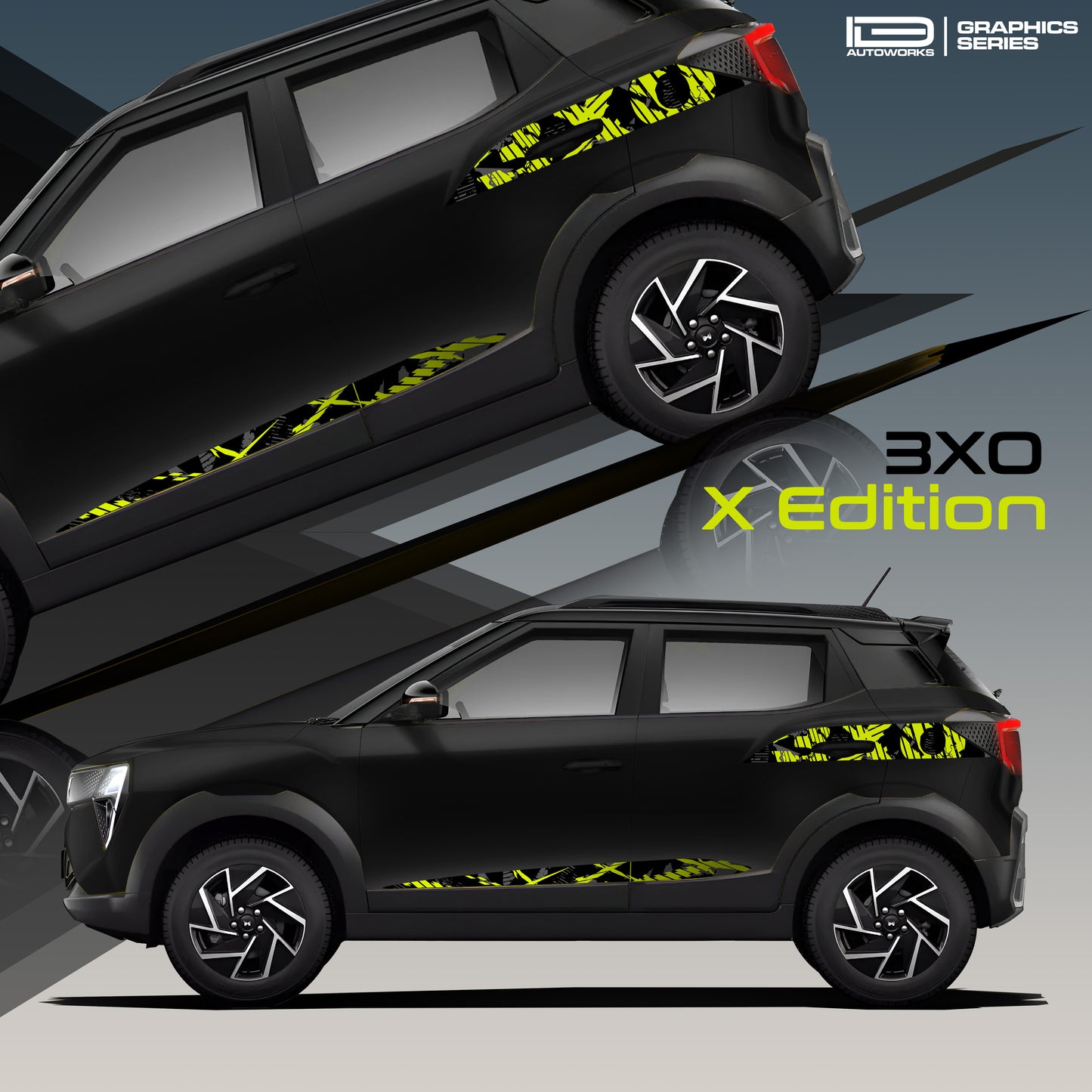 IDE Graphics series- X Edition | Mahindra 3XO
