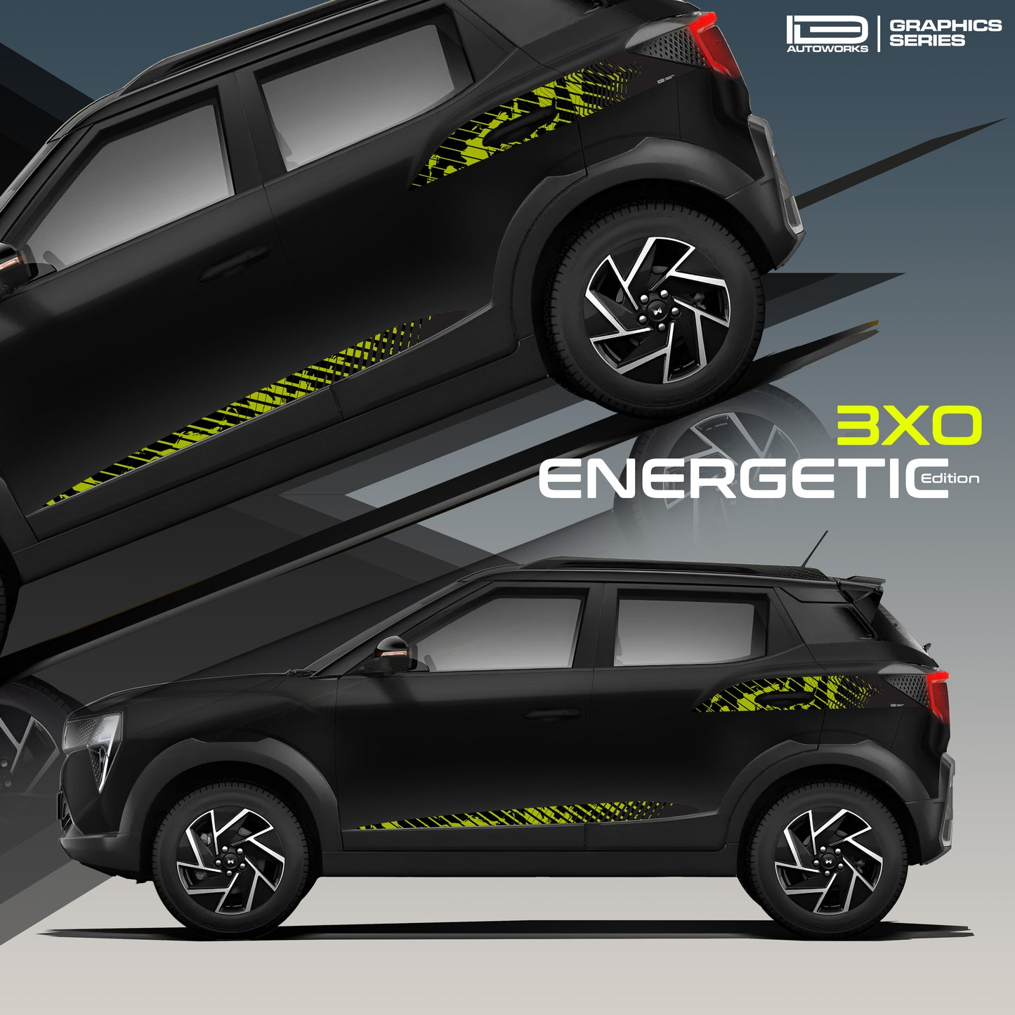 IDE Graphics series- Energetic Edition | Mahindra 3XO
