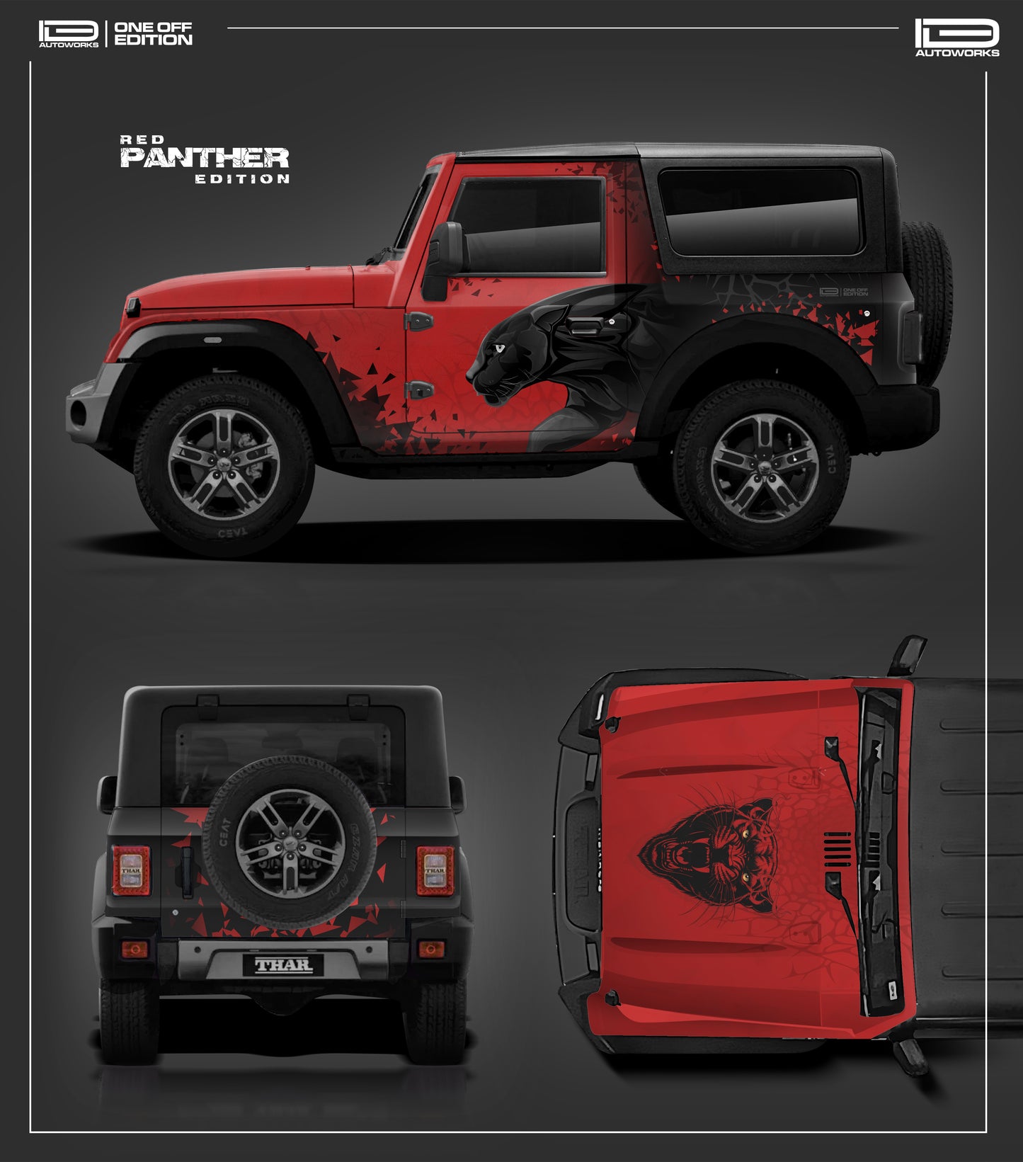 IDE ONE OFF EDITION - Red Panther Edition | Thar