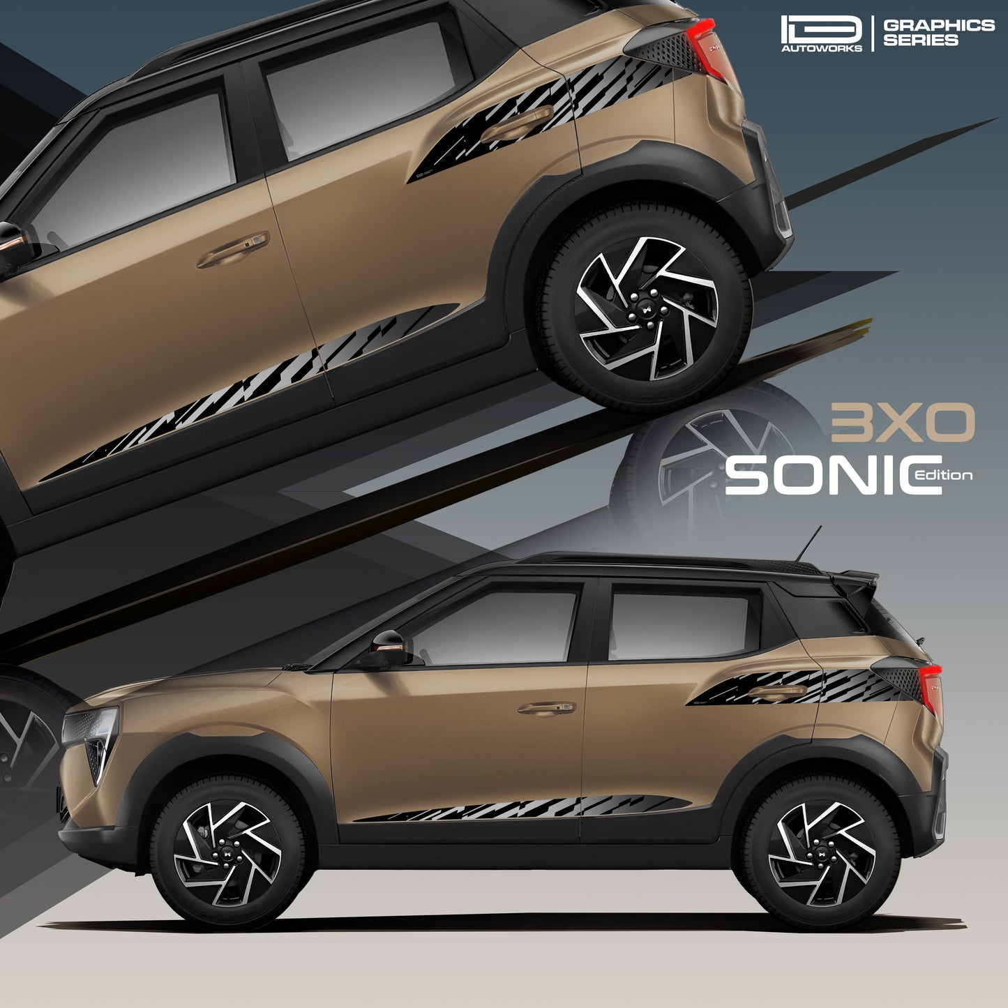 IDE Graphics series- SONIC Edition | Mahindra 3XO