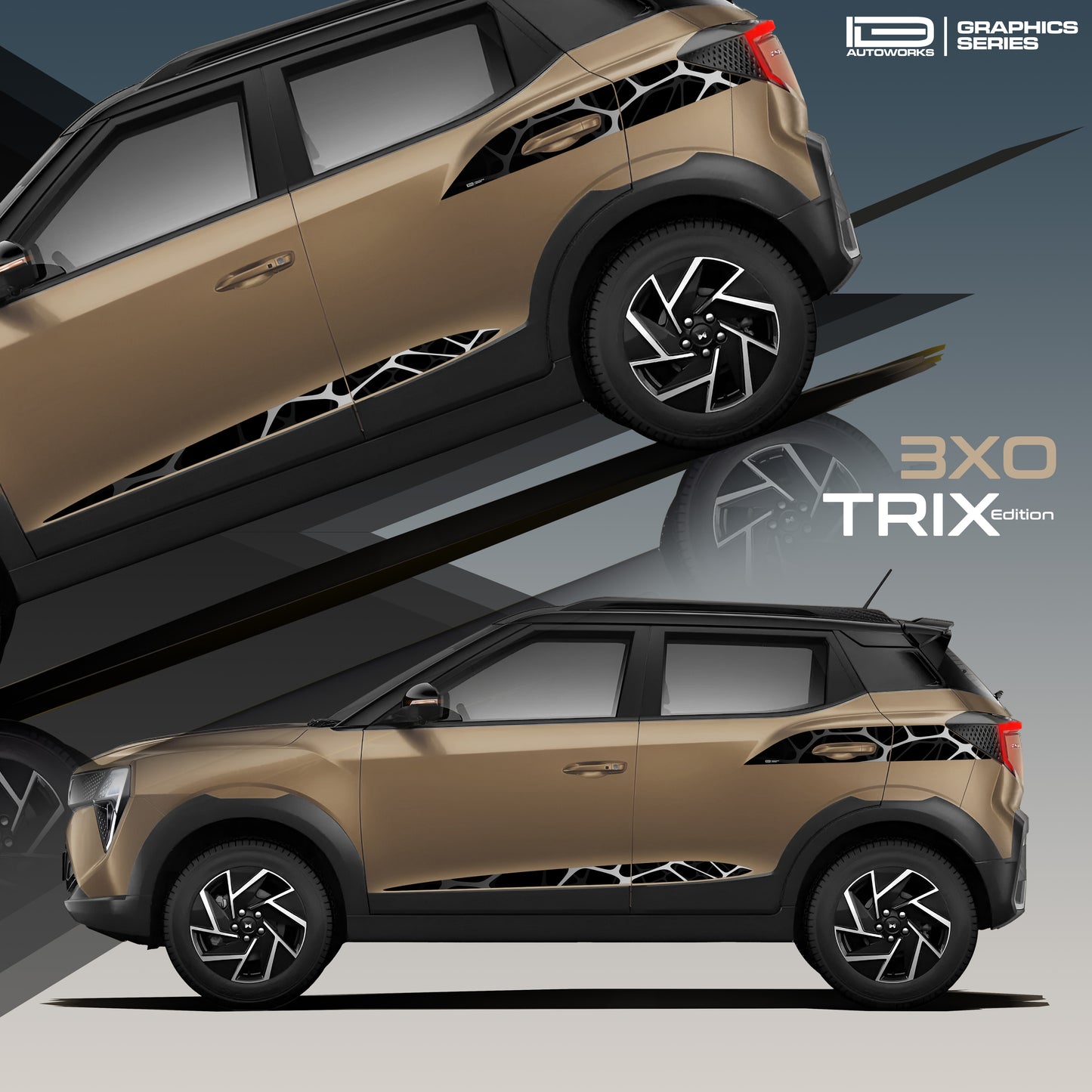 IDE Graphics series- TRIX Edition | Mahindra 3XO