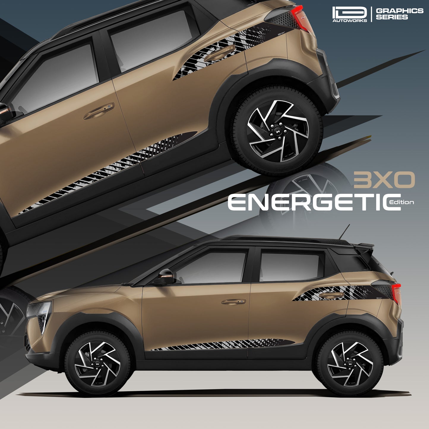 IDE Graphics series- Energetic Edition | Mahindra 3XO