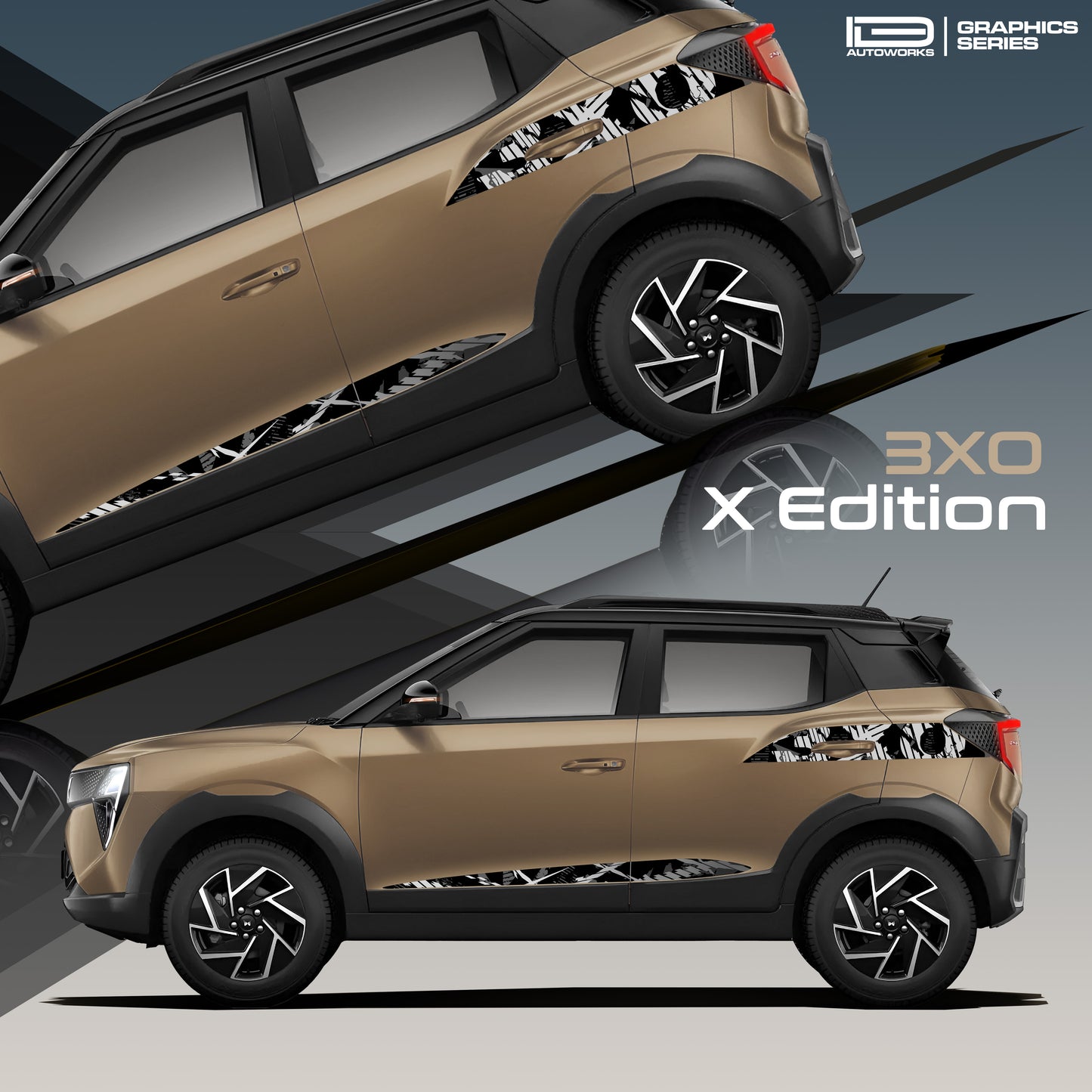 IDE Graphics series- X Edition | Mahindra 3XO