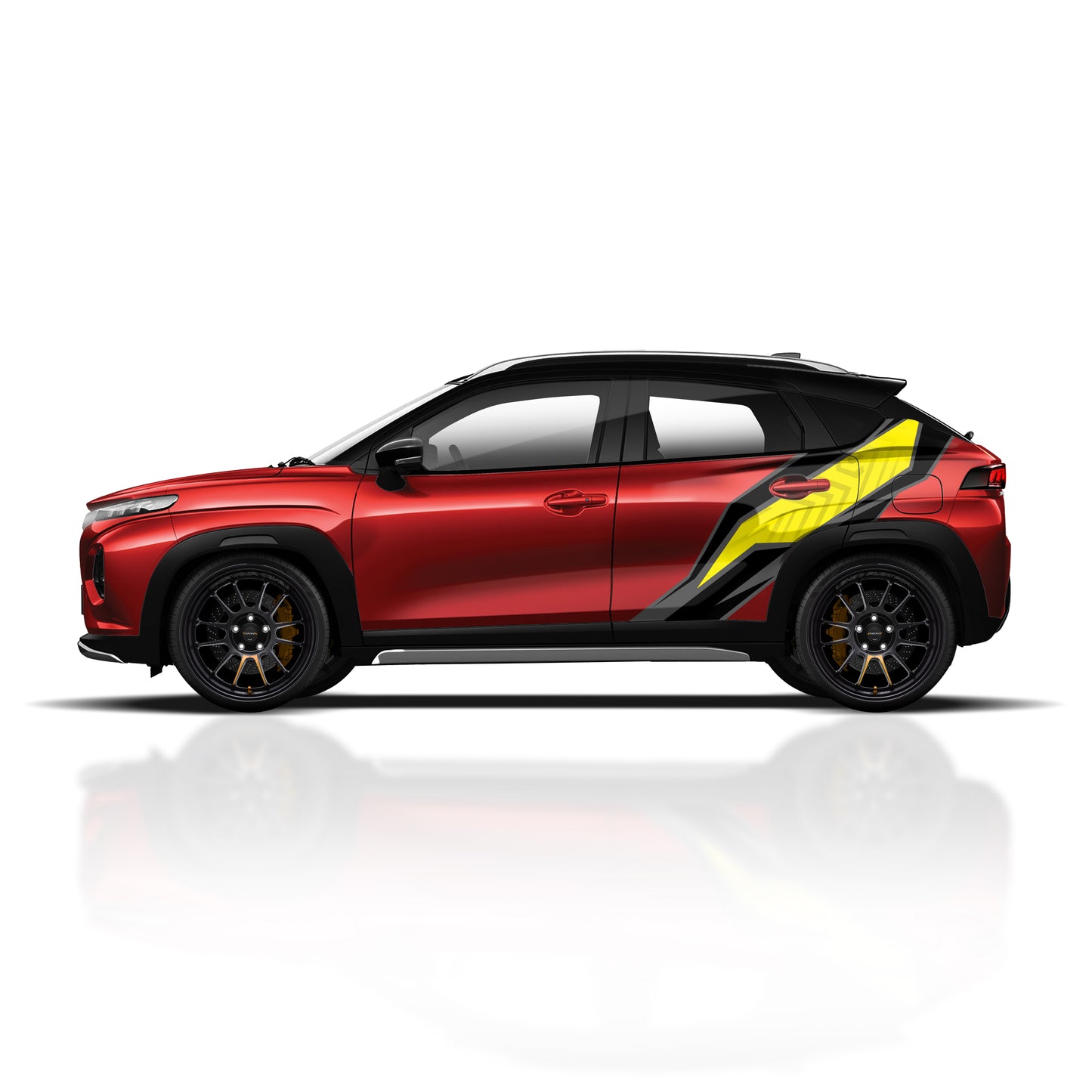 IDE PARTIAL X SERIES - Acute Edition for MARUTI SUZUKI Fronx (Opulent Red)