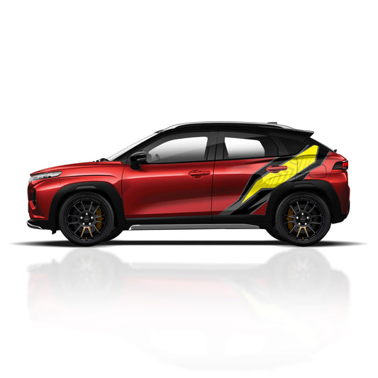 IDE PARTIAL X SERIES - Acute Edition for MARUTI SUZUKI Fronx (Opulent Red)