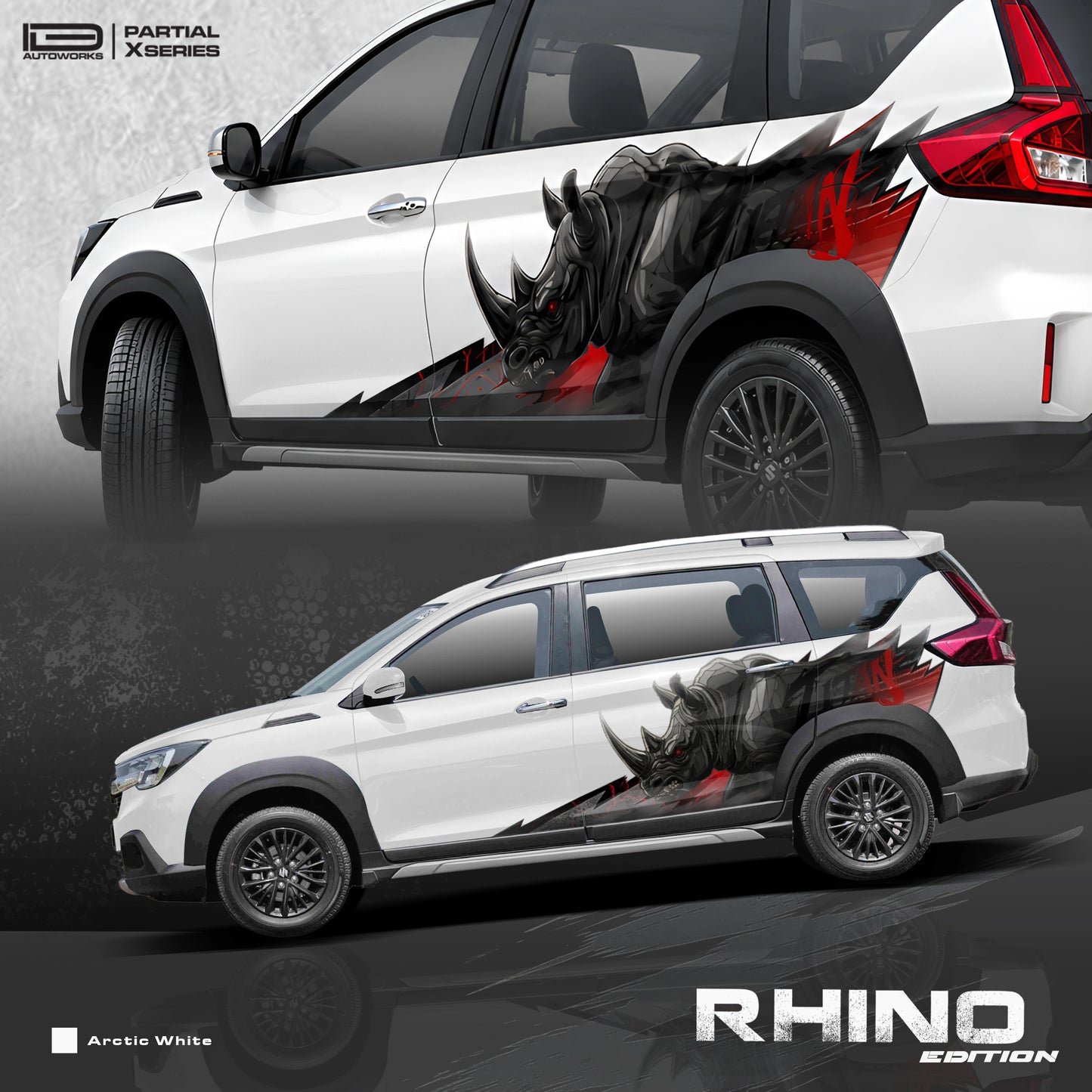 Rhino Edition Graphics for Maruti Suzuki XL6 IDE Partial X Series