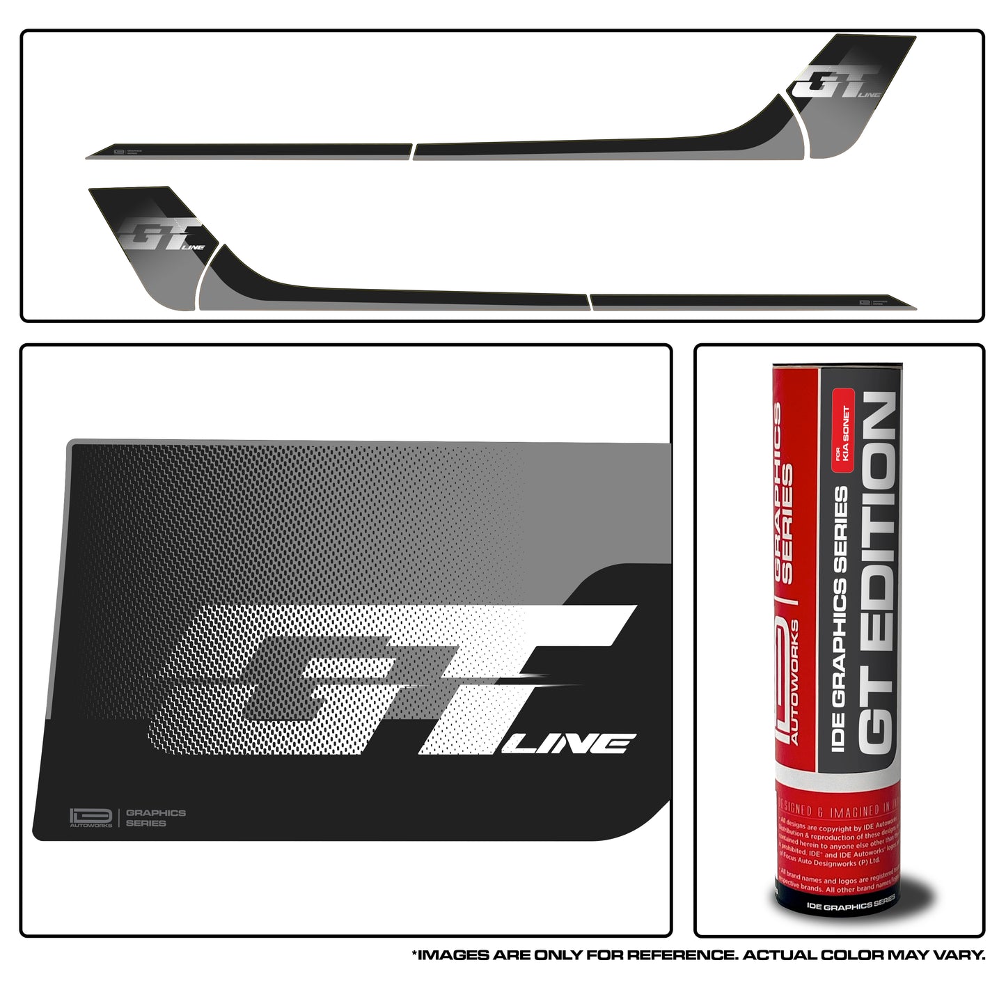 IDE GRAPHICS SERIES / GT EDITION / KIA / SONET (Intense Red)