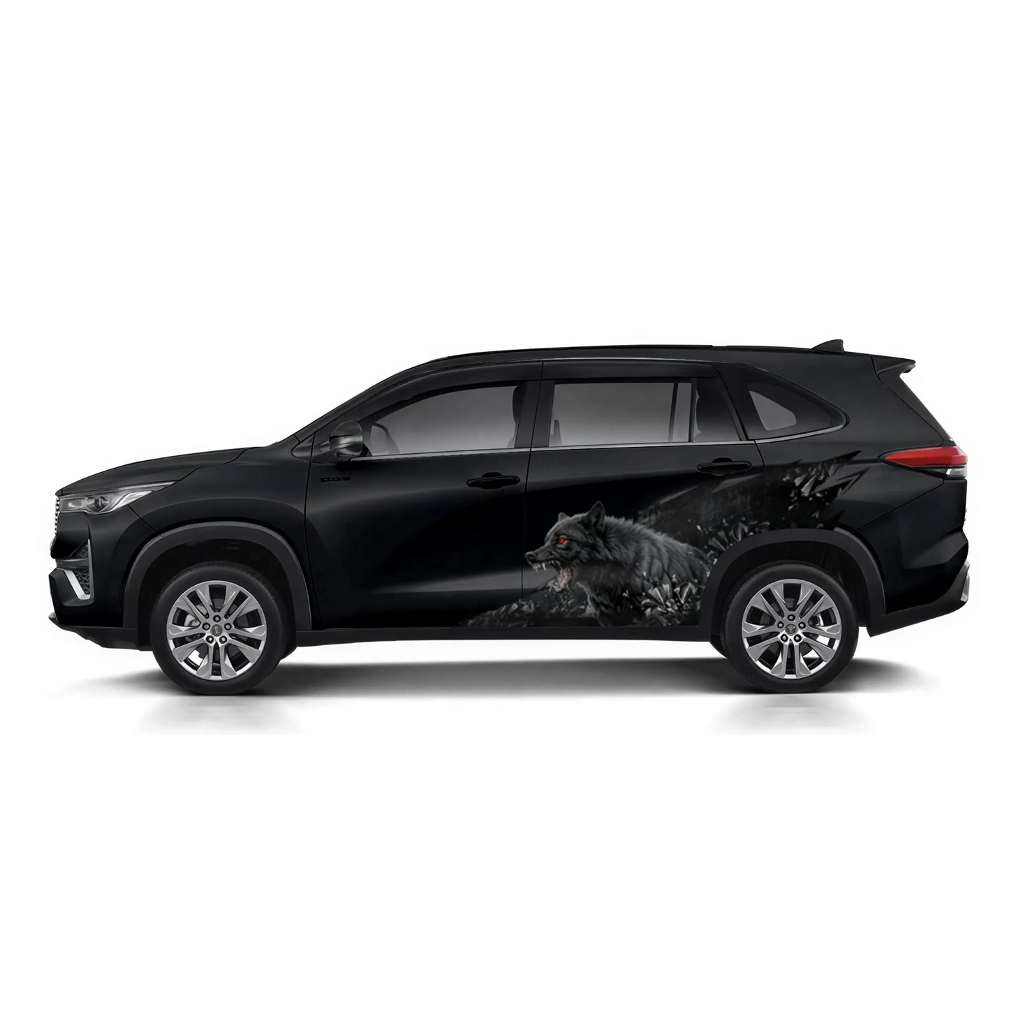 Wolf Edition Graphics for Toyota Innova Hycross IDE Partial X Series