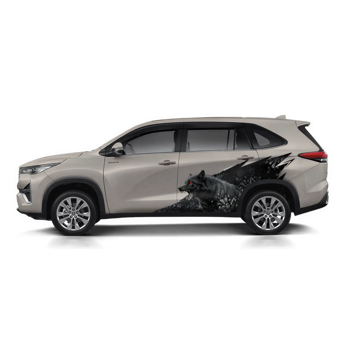 Wolf Edition Graphics for Toyota Innova Hycross IDE Partial X Series